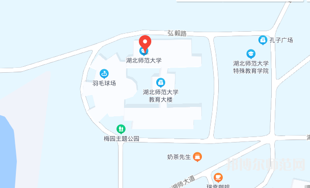 湖北師范學院2023年地址在哪里